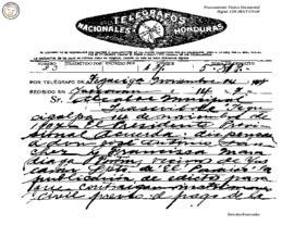 Telegrama enviado de Tegucigalpa 1907 (copia)