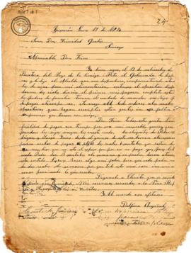 Carta particular 1894